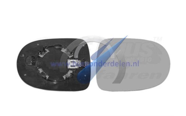 Twingo from 02/2010 Heated mirror glass on the right