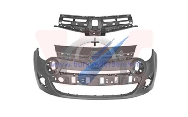 Twingo front bumper in primer