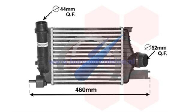 Intercooler Behr para Clio
