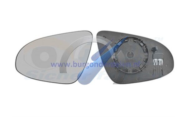 P108 Aygo C1 Heated mirror glass left