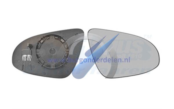 P108 Aygo C1 Heated mirror glass right