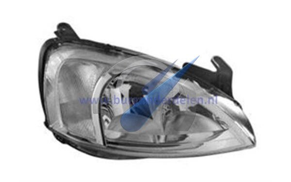 Corsa C tot 2003 Koplamp rechts H7 met elekt. motor