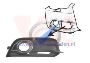 A1 Right fog lamp cover open