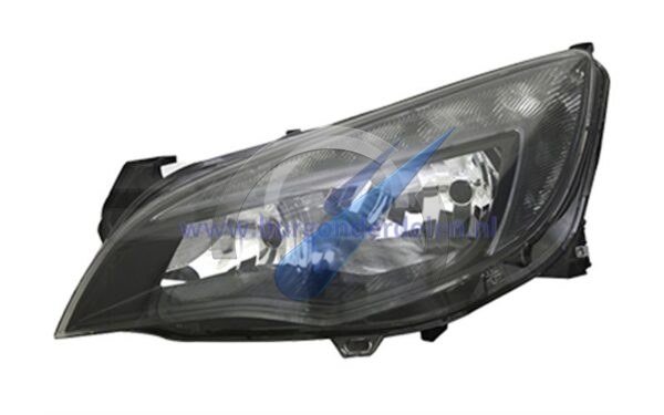 Phare avant gauche double LED H7 + H7 avec moteur électrique pour Audi Astra J (à partir de 2013).