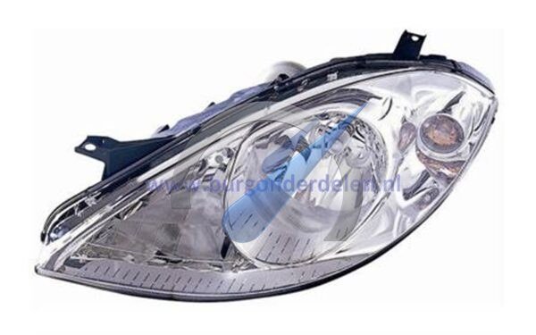 A W169 Headlight left with turn signal H7+H7 Classic elegance