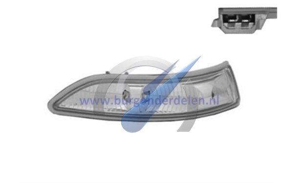 A W169 until 5/2008 Side light in right mirror