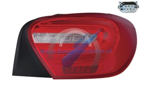 En W176 frem til 2/2014 Høyre LED-baklys