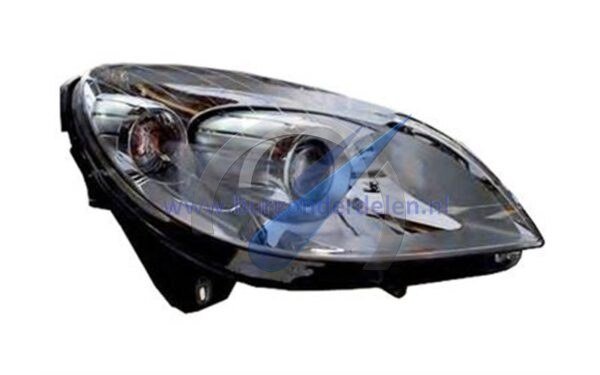 B W245 from 6/2008 Double headlight for right H7+H7 for electric regulator AL