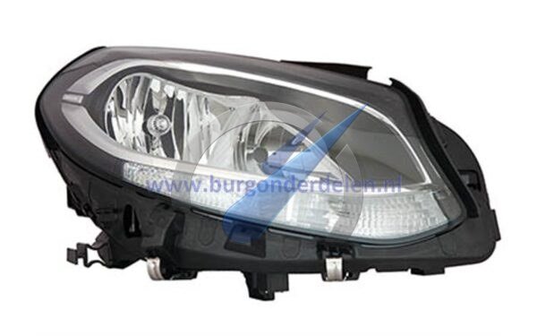 B W246 vanaf 11/2014 Dubbele koplamp voor rechts H7 + H7 met el. motor