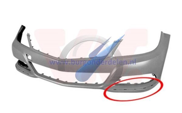 C W204 Voorbumper Elegance / Avantgarde in primer