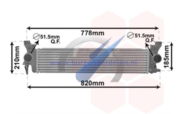 Vito / V-klasse Intercooler 109 CDi / 111 CDi