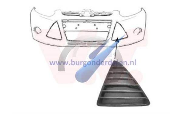 Focus 2011-2014 Grill bottom left