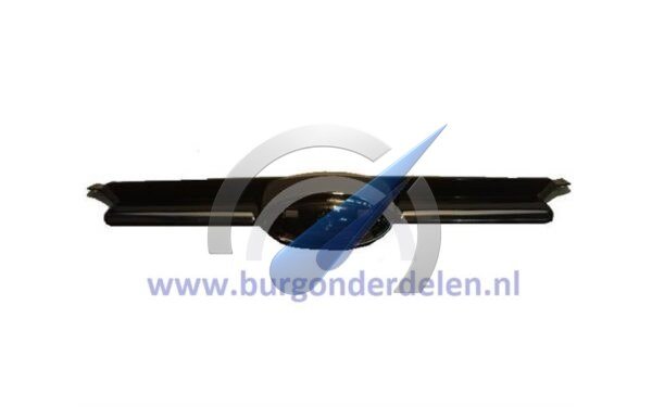 Focus 2011-2014 Grill trim glossy black with chrome