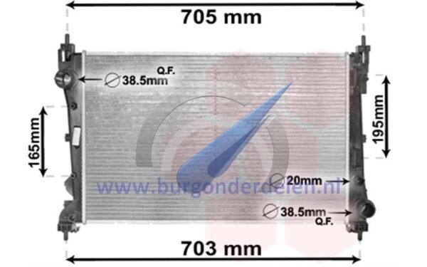 Doblo Radiator 198 A4.000