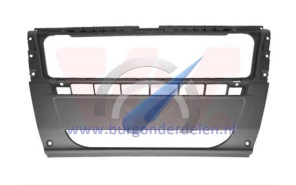 Ducato Front bumper blade middle grey
