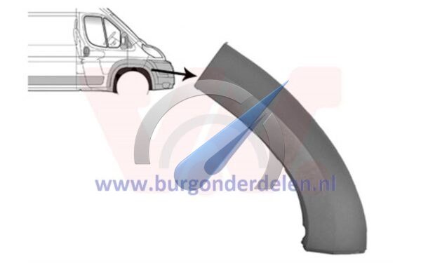 Ensanchador del parachoques derecho Ducato Profile