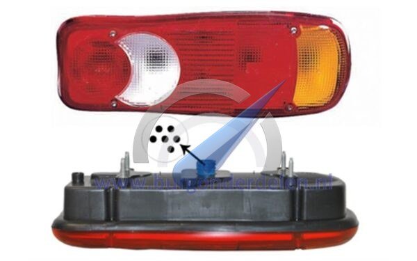 Recogida de luz trasera derecha de Ducato del 2012