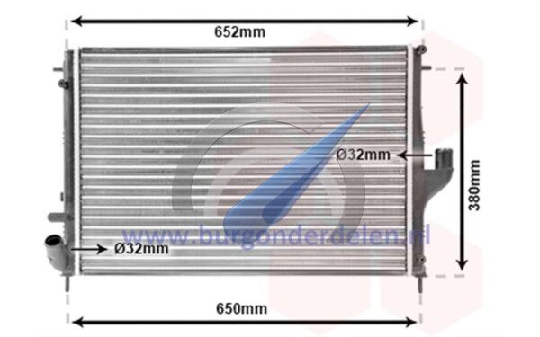 Duster Radiator with air conditioning
