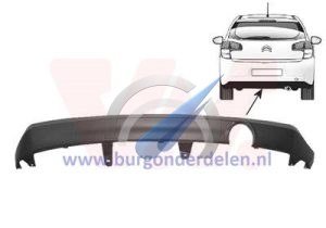 C3 up to 2013 Lower spoiler