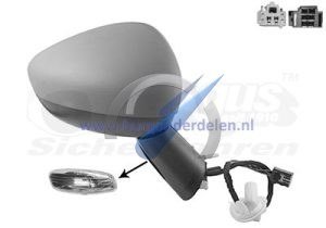 DS4 Electric exterior mirror fully right primer heated temperature sensor