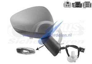 DS4 Electric exterior mirror fully right primer heated electrically folding memory temp. sensor