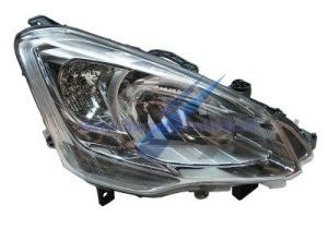 Berlingo tot 2012 Koplamp rechts H4 met pinklicht en elekt. motor