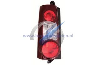 Berlingo vanaf 2012 Achterlicht links zonder elektrische deel 2 deuren