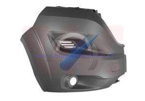 Jumper Front bumper blade right corner gray with fog light hole