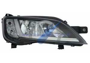 Jumper Dubbele koplamp rechts H7 + H7 zwart met elekt. motor