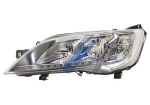 Jumper Double headlight left H7 + H7 + LED with electric motor