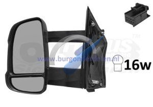 Jumper Side mirror full left long arm