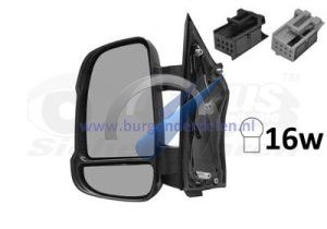 Jumper Electric Side Mirror Full Left Short Arm Heated Temperature Sensor