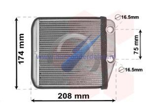 Jumper Radiator kachel met AC achter