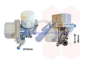 Jumper Oliekoeler voor motor 2.2 HDi met filterbehuizing