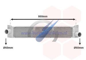 Jumper Intercooler 2.0 JTD / 2.2 HDi / 3.0 HDi steunen 36 mm