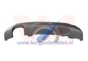 A1 Onderste spoiler dubbele uitlaat