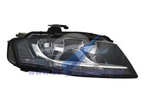 A4 Dubbele koplamp rechts H7+H7 met elek. motor