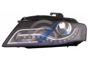 A4 tot 6/2010 Dubbele koplamp links xenon D3S + LED met draaimodule