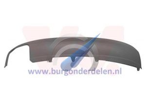 A4 Onderste spoiler 1 uitlaat