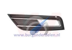 A4 Left open fog lamp cover with chrome