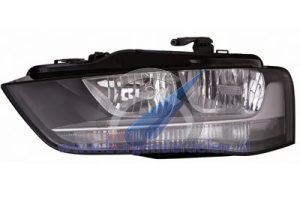A4 Dubbele koplamp links H7+H7 met elek. motor