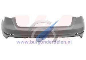 A4 Avant Estate up to 09/2018 Rear bumper in primer