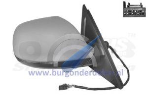 Q5 Electric exterior mirror full right primer 8 pin