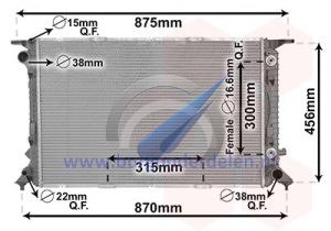 Q5 Radiator 3.0 TDi