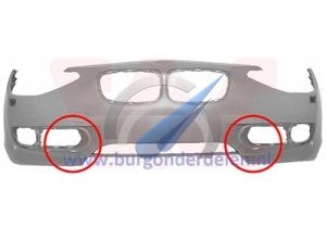 F20/21 Front bumper in SPORT URBAN primer with headlight washer holes