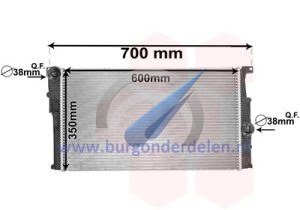 Radiateur F20/21 114i 116i 118i 114d 116d 118d 120d MT