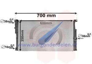 Radiateur F20/21 114i 116i 118i 114d 116d 118d 120d 125d AT