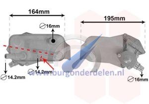 Refroidisseur d'huile E90/91 pour transmission automatique