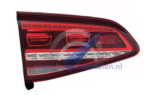 Inner left LED tail light suitable for Golf 7 2012-2017