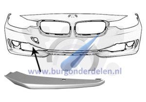 F30/31 up to 2015 Trim strip next to right grille SPORT